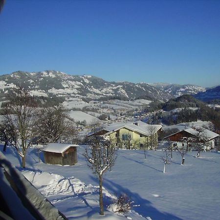 Bio-Bauernhof Reitmayrgut Goldegg im Pongau Exterior foto